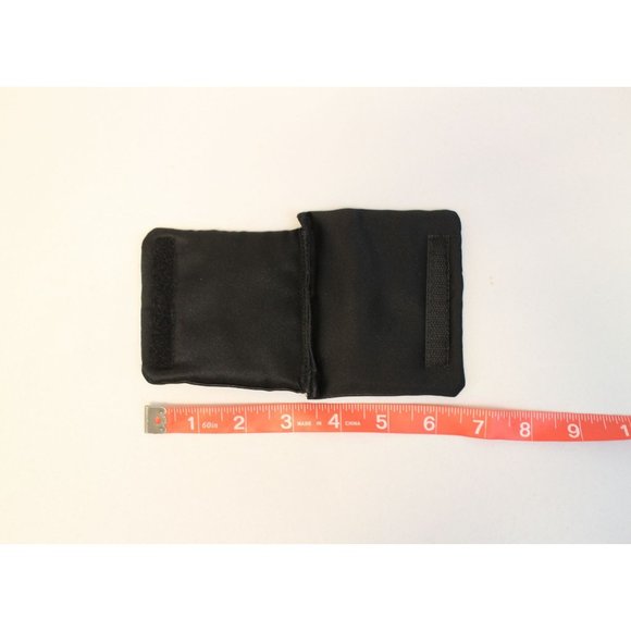 Black Satin Bra Strap Padding or Sling Cushion Port Pillow - Picture 3 of 5